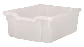 6 Pack Gratnells Storage Tray - F2 Deep - Translucent