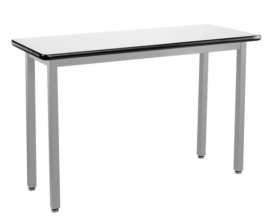 NPS® Heavy Duty  Steel Table, Grey Frame, 30 x 72 x 30, Whiteboard Top