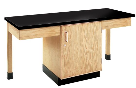 Diversified Spaces 2 Station Table with Epoxy Top