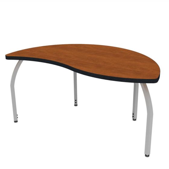 ELO® Reef XL 34"D x 54"L Table with 3mm Edge HPL Top and 1.25" Adjustable Square Legs