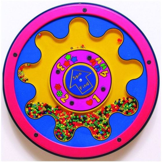 Gressco Math Beads Wall Activity Panel