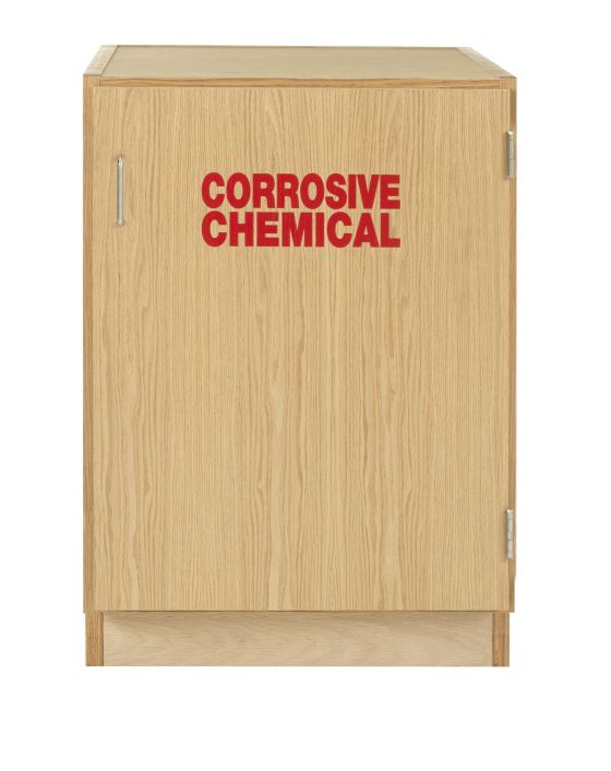 Diversified Spaces Corrosive Chemical Storage Single Cabinet
