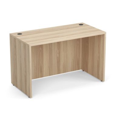 OS Laminate Collection Desk Shell - 47''W x 24''D - American Elm