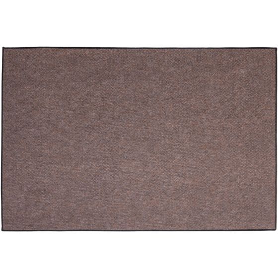 All Seasons Mountainside Outdoor Indoor Slip Resistant UV Tested Rug, 4ft x 6ft, Rectangle Cattail Brown
