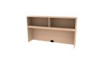 Indiana Furniture Canvas Surface Open Hutch - 15" X 84"